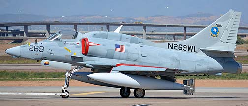 Douglas A-4N Skyhawk N269WL, Mesa Gateway Airport, March 7, 2014